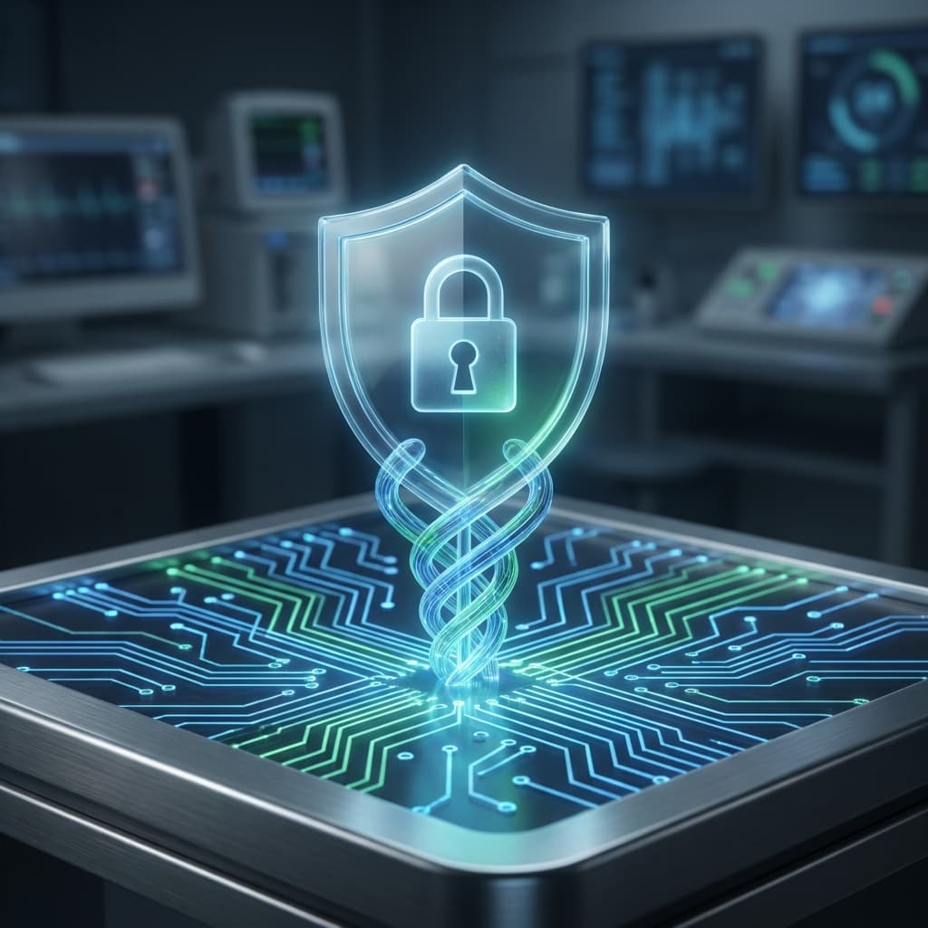 Secure communication network for healthcare